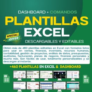 excel plantillas dashboard